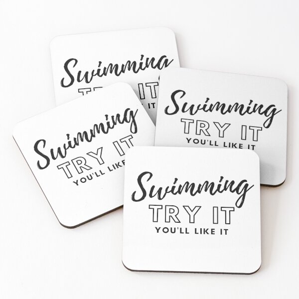 Item preview, Swimming: Try it you'll like it designed and sold by TheGreenGoat.