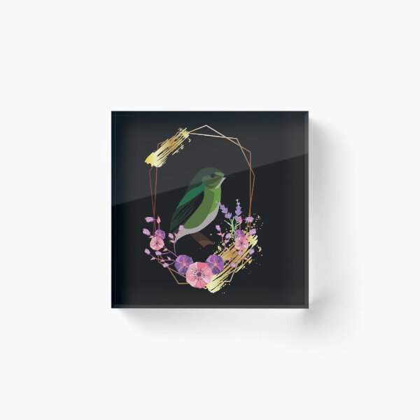 Item preview, Green bird designed and sold by Olivia KAMBERAJ.