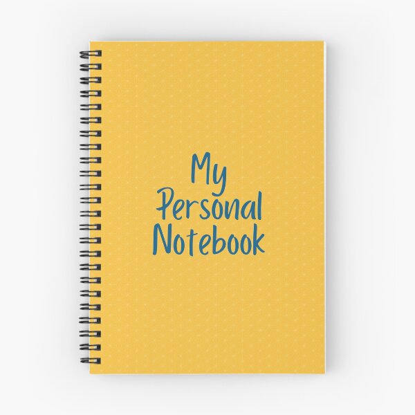 Item preview, My Personal Notebook designed and sold by Lynda-anne.