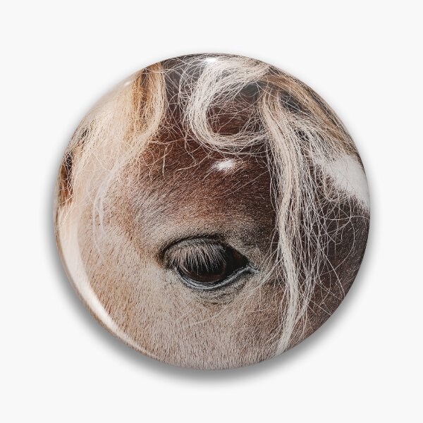 Item preview, Pony with curly hair, horse eye close-up designed and sold by Melissa Peltenburg.