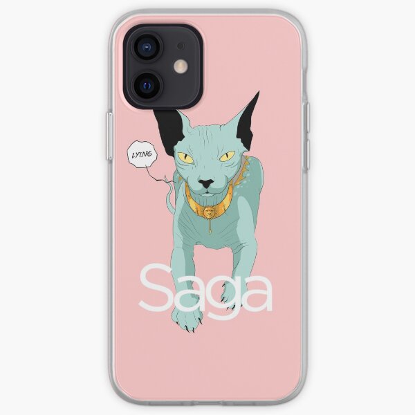 Lying Cat iPhone Soft Case