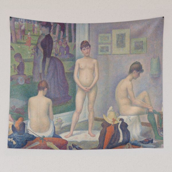 Item preview, Georges Seurat - Models (Les Poseuses) (1886) designed and sold by HistoryRestored.