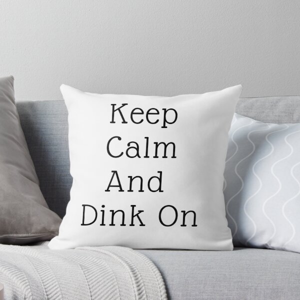 Item preview, Pickleball pun, Keep calm and dink on designed and sold by SarahHphotos.