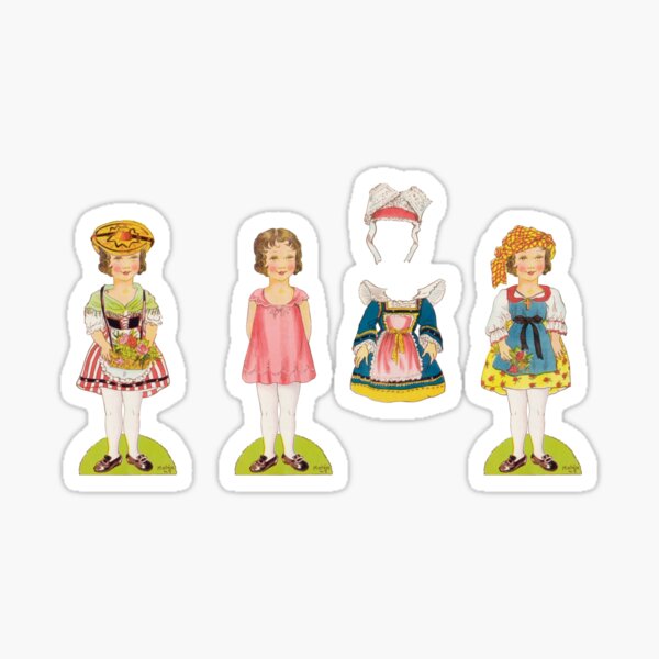 Item preview, Vintage paper dolls designed and sold by RickE.