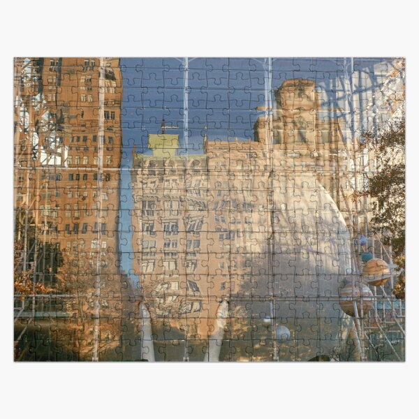 Reflections of New York Jigsaw Puzzle Jigsaw Puzzle