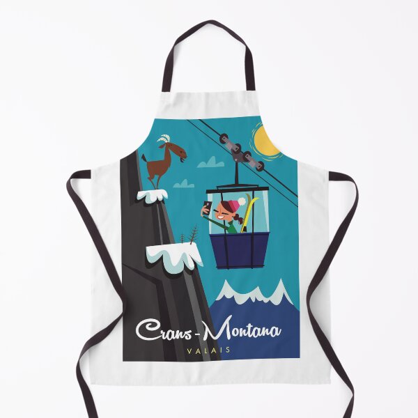 Item preview, Crans-Montana poster designed and sold by Gary Godel.