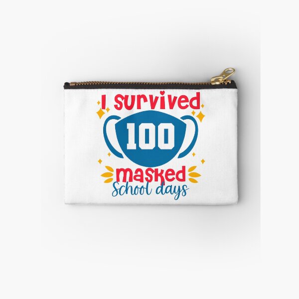 Item preview, I survived 100 masked school day | Retro theme designed and sold by Mixture-DESIGN.