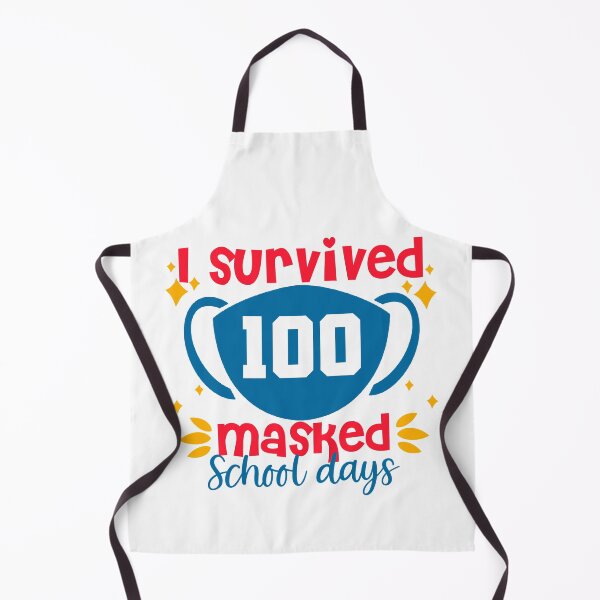 Item preview, I survived 100 masked school day | Retro theme designed and sold by Mixture-DESIGN.