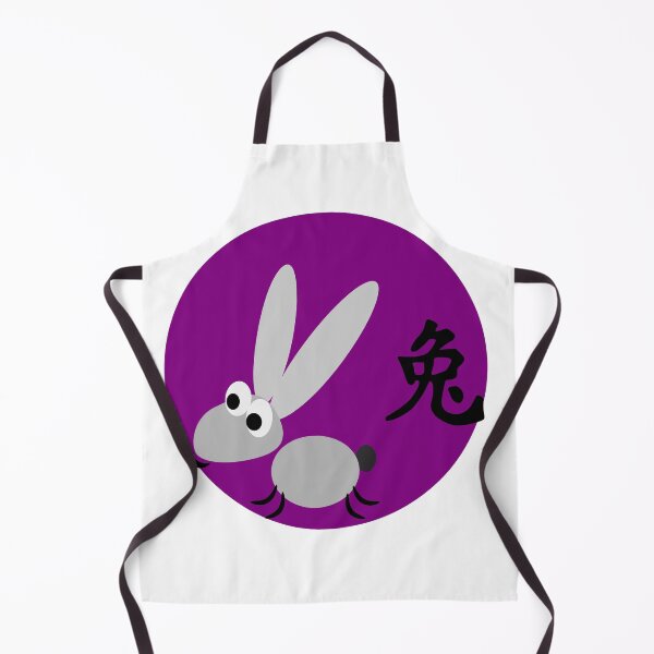 Item preview, Purple chinese horoscope rabbit zodiac sign designed and sold by hyggekrog.
