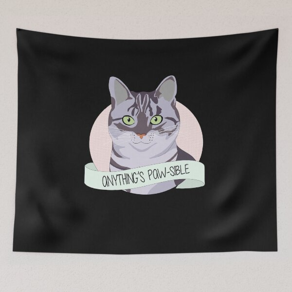 Item preview, Smiling Cat - Anythings Pawsible designed and sold by Lady Grim.