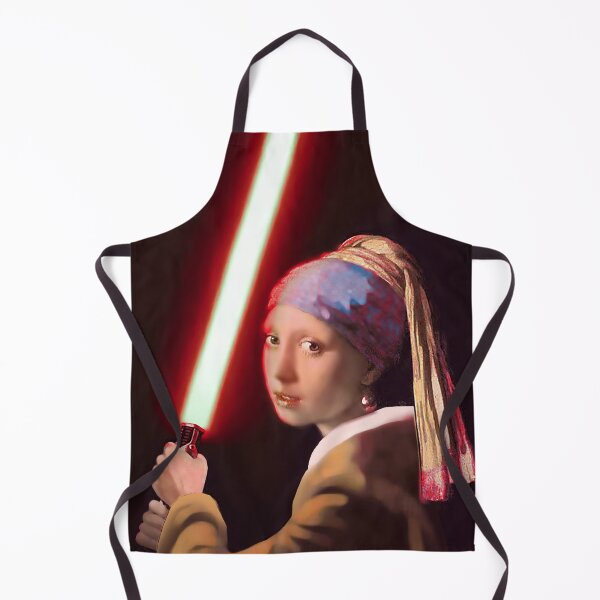 Item preview, A girl with ledsaber red designed and sold by sirdouglas001.