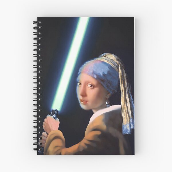 Item preview, A girl and ledsaber blue 1 designed and sold by sirdouglas001.