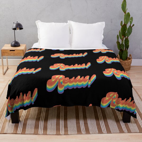 Item preview, Rainbow Resist! Black Background designed and sold by grinningskull.