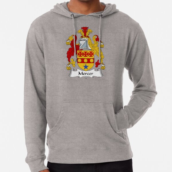 "Mercer Coat of Arms / Mercer Family Crest" Lightweight Hoodie for Sale by ScotlandForever