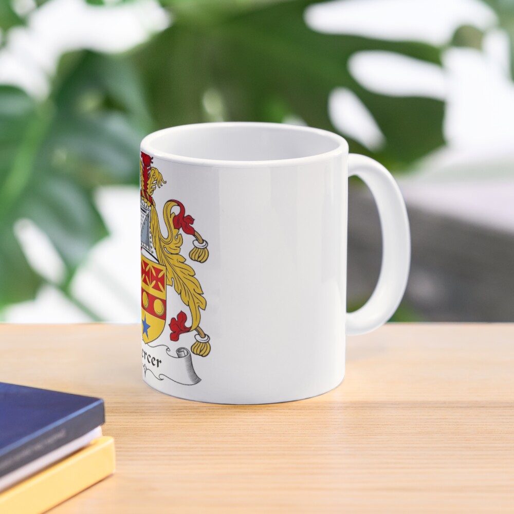 "Mercer Coat of Arms / Mercer Family Crest" Mug by ScotlandForever Redbubble