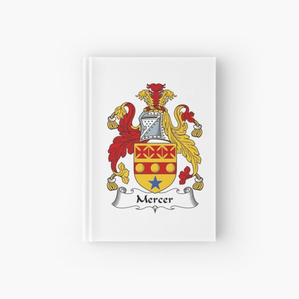Mercer Coat of Arms / Mercer Family Crest Hardcover Journal
