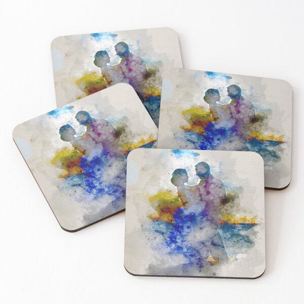 Item preview, Romantic Dancers at Sunset designed and sold by Lisa Smallbod.
