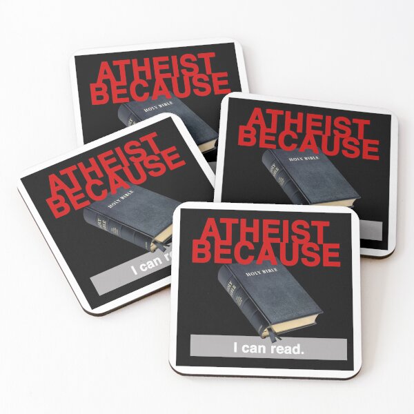 Item preview, Atheist Because: I can read. designed and sold by AtheistBecause.