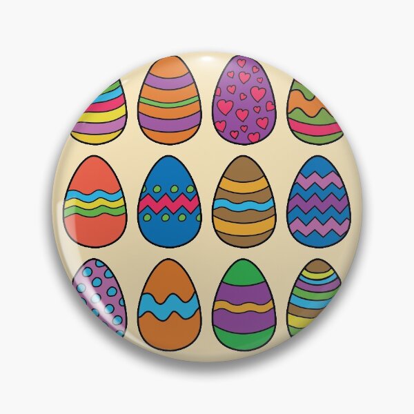 Item preview, Collection of Colourful Easter Eggs designed and sold by DanandDee.