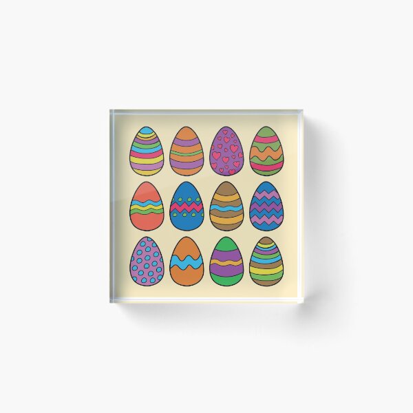 Item preview, Collection of Colourful Easter Eggs designed and sold by DanandDee.