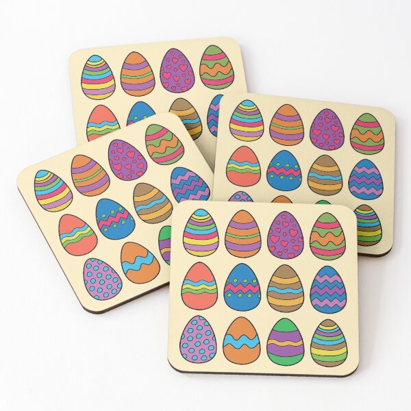 Item preview, Collection of Colourful Easter Eggs designed and sold by DanandDee.