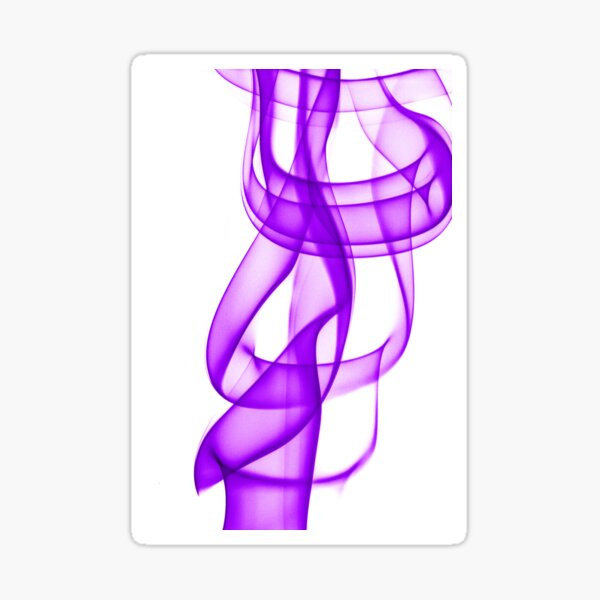 Smoke Art Sticker