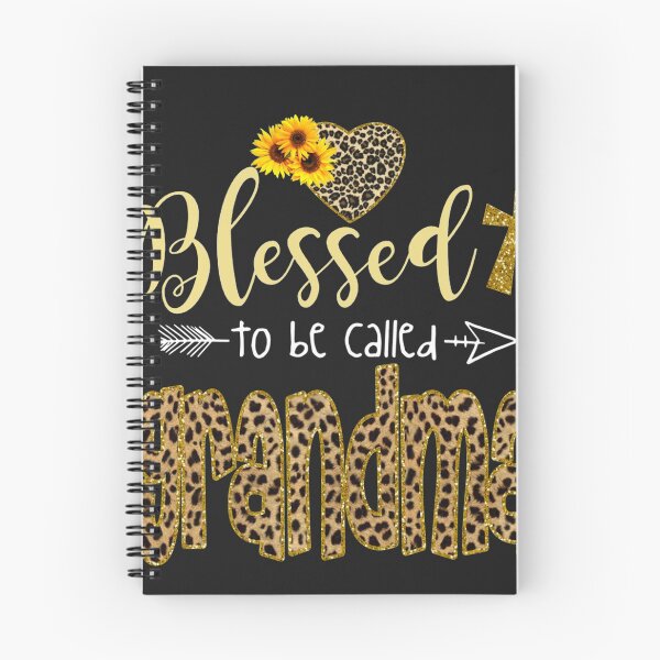 Item preview, Blessed to be Called Grandma Leopard Sunflowers designed and sold by knilelent.