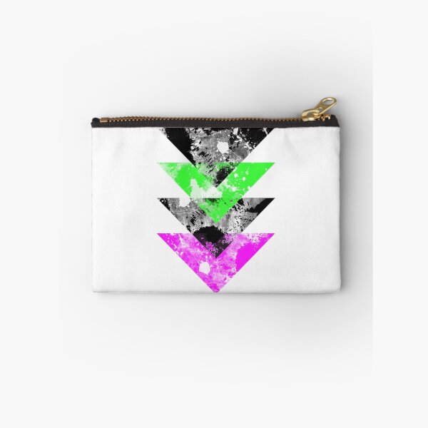 Item preview, Descent - Abstract, Geometric Art In Pink, Blue and black designed and sold by Printpix.