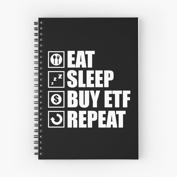 Item preview, Funny ETF saying Eat Sleep Buy ETFs designed and sold by ElBeDesigns.