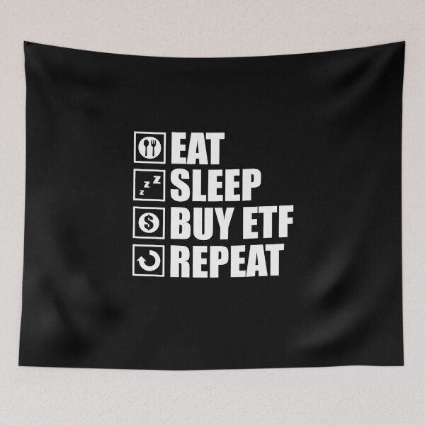 Item preview, Funny ETF saying Eat Sleep Buy ETFs designed and sold by ElBeDesigns.