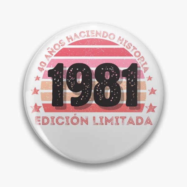 Item preview, Nacida en 1981 40 Años Cumpleaños Regalo de 40 Años | 40 Años Haciendo Historia Edición Limitada designed and sold by InkItStudio.