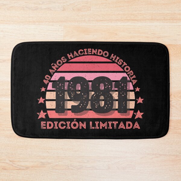 Item preview, Nacida en 1981 40 Años Cumpleaños Regalo de 40 Años | 40 Años Haciendo Historia Edición Limitada designed and sold by InkItStudio.