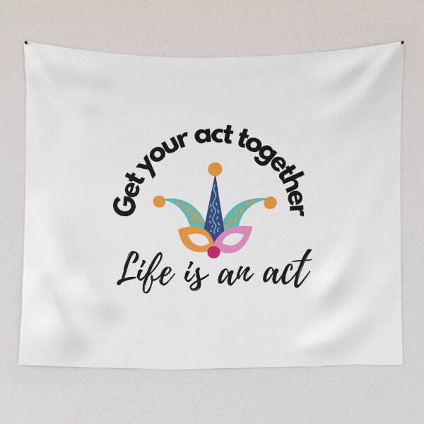 Item preview, Get your act together - Cool Sticker designed and sold by joejiing.