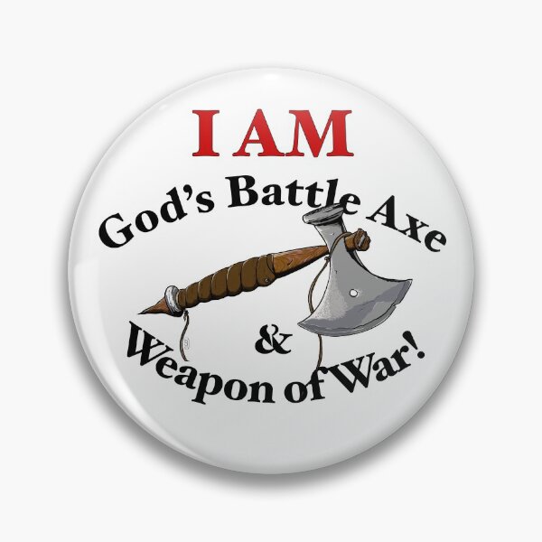 Item preview, God’s Battle Axe and Weapon of War (Dry) designed and sold by FlippAntArt.
