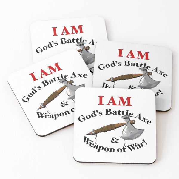 Item preview, God’s Battle Axe and Weapon of War (Dry) designed and sold by FlippAntArt.