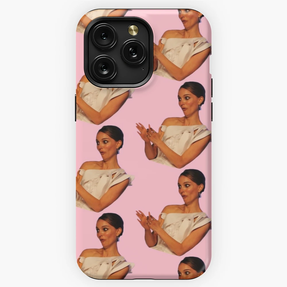 Natalie Portman Clapping Meme | iPhone Case