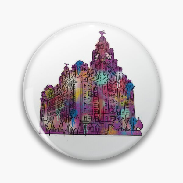 Item preview, Liverpool’s Liver building - colour splash designed and sold by Shelmodine79.