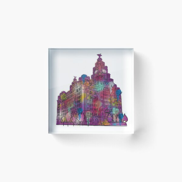 Item preview, Liverpool’s Liver building - colour splash designed and sold by Shelmodine79.