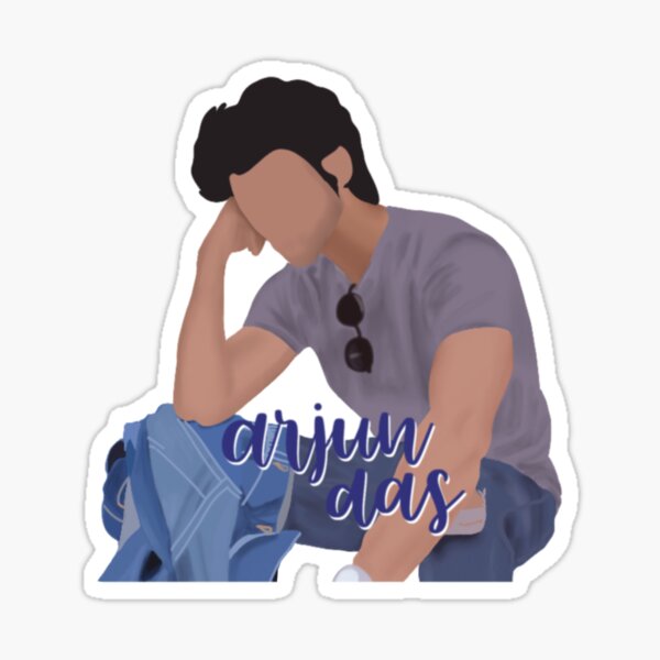 Arjun Das Illustration Sticker