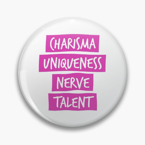 Artikelvorschau, Charisma Einzigartigkeit Nerv Talent entworfen und verkauft von danburckitt.