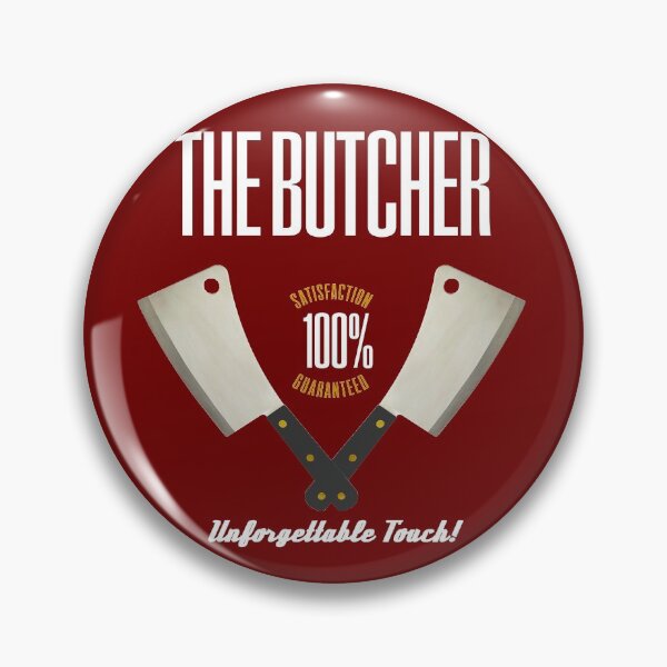 Item preview, The Butcher - Unforgettable Touch! designed and sold by RockRebelRules.