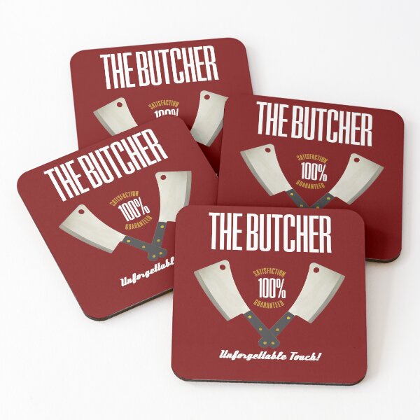 Item preview, The Butcher - Unforgettable Touch! designed and sold by RockRebelRules.
