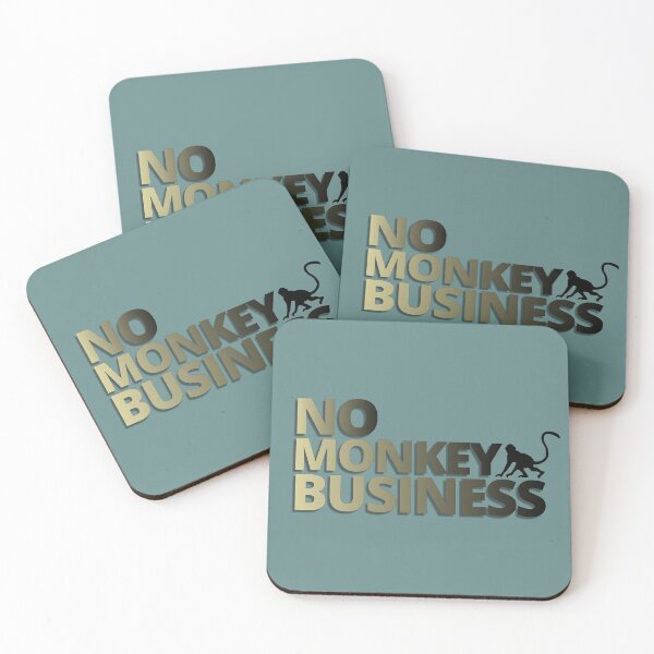 Item preview, No Monkey Business designed and sold by BigRedInclusive.