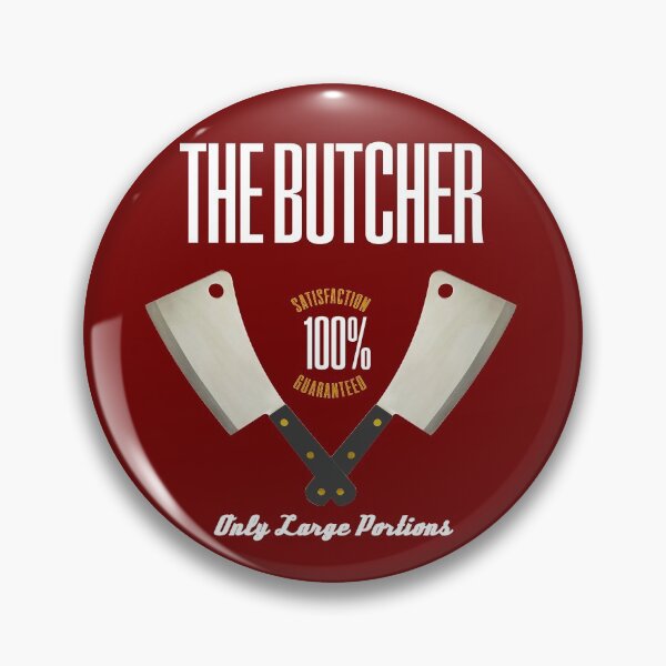 Item preview, The Butcher - Only large Portions designed and sold by RockRebelRules.