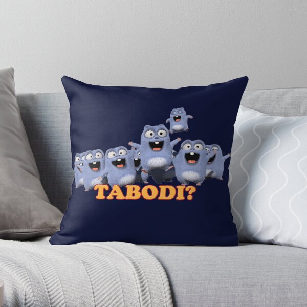 Grizzy And The Lemmings Tabodi Throw Pillow