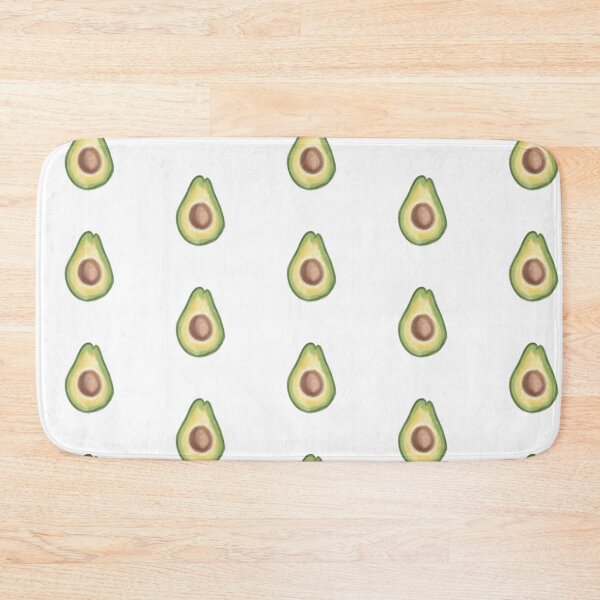 Item preview, Avocado gouache illustration designed and sold by creativef0x.
