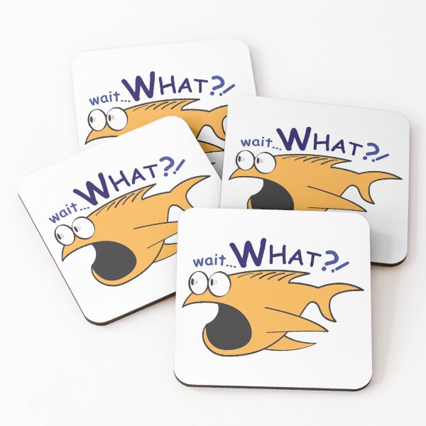 Item preview, Fish World - Wait What?! designed and sold by JuicyIdeasStudio.