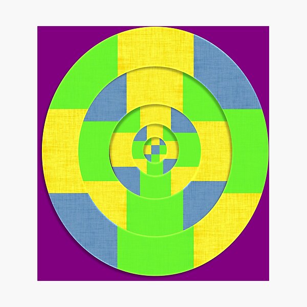 Geometric Abstract Art Photographic Print