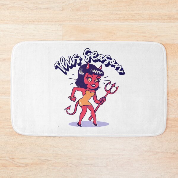 Item preview, Have a Devilish Christmas, Female Devil, Christmas Gift, Christmas Season, Devilish designed and sold by HomeConscious.
