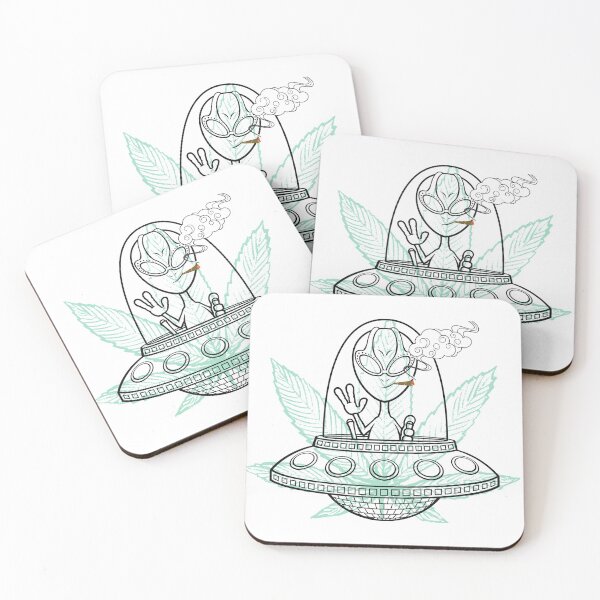 Item preview, ALIEN Stoner. Smart Successful Stoner. Spiritual Universe designed and sold by AlfaEcho.